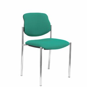 Empfangsstuhl Villalgordo Piqueras y Crespo BALI456 Smaragdgrün Kunstleder