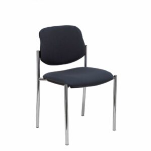 Empfangsstuhl Villalgordo Piqueras y Crespo BALI600 Grau Dunkelgrau Kunstleder
