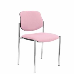 Empfangsstuhl Villalgordo Piqueras y Crespo BALI710 Rosa Kunstleder