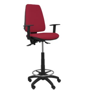 Hocker Elche Piqueras y Crespo 33B10RN Granatrot PVC