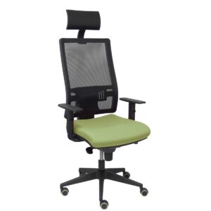 Bürostuhl mit Kopfstütze Horna Piqueras y Crespo BALI552 Olive