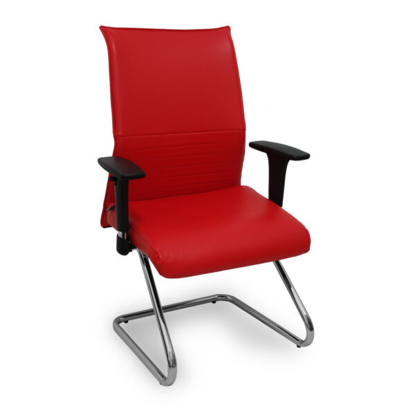 Bürostuhl Piqueras y Crespo P350B24 Rot – Bild 2