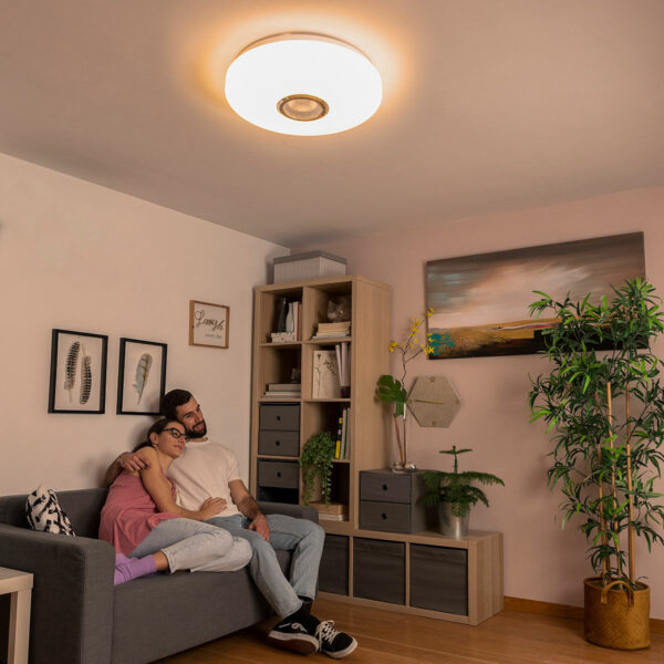 LED-Deckenleuchte mit Lautsprecher Lumavox InnovaGoods – Bild 8