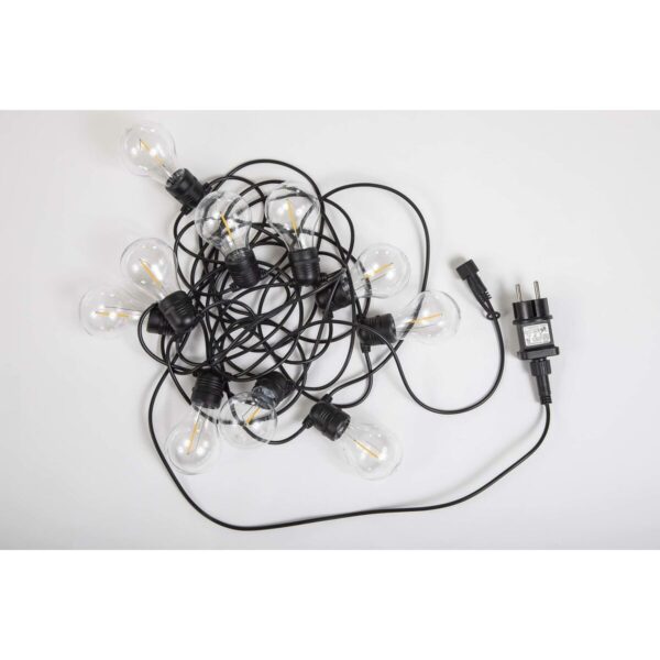 LED-Lichterkette New Garden Allegra Schwarz 8 m E27 10 350 lm – Bild 5