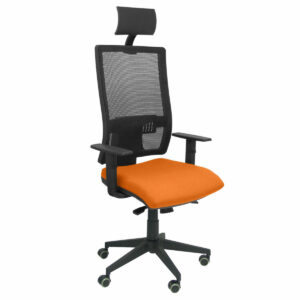Bürostuhl mit Kopfstütze Horna bali Piqueras y Crespo BALI308 Orange