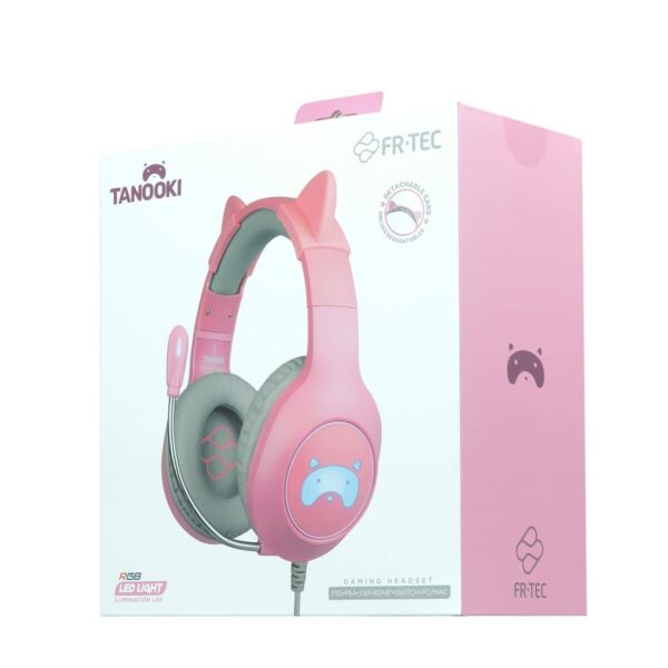 Gaming Headset mit Mikrofon Tanooki FR-TEC FT2021 – Bild 3