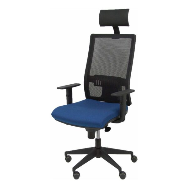 Bürostuhl mit Kopfstütze Horna  Piqueras y Crespo BALI200 Marineblau – Bild 3