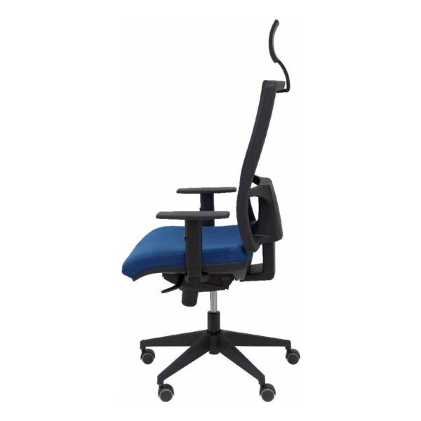 Bürostuhl mit Kopfstütze Horna  Piqueras y Crespo BALI200 Marineblau – Bild 4