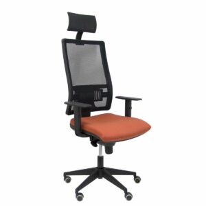Bürostuhl mit Kopfstütze Horna bali Piqueras y Crespo BALI363 Braun