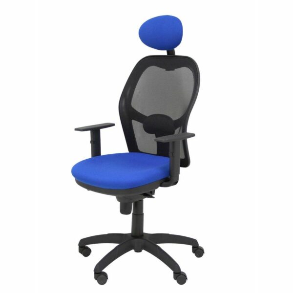 Bürostuhl mit Kopfstütze Jorquera P&C ALI229C Blau – Bild 2