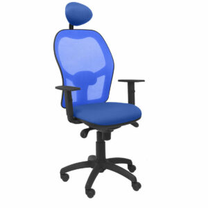 Bürostuhl mit Kopfstütze Jorquera  Piqueras y Crespo ALI229C Blau