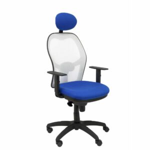 Bürostuhl mit Kopfstütze Jorquera  Piqueras y Crespo ALI229C Blau