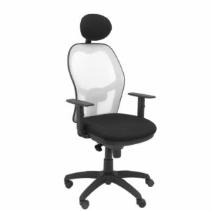 Bürostuhl mit Kopfstütze Jorquera Piqueras y Crespo ALI840C Schwarz