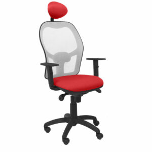 Bürostuhl mit Kopfstütze Jorquera Piqueras y Crespo ALI350C Rot