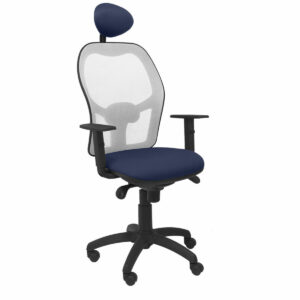 Bürostuhl mit Kopfstütze Jorquera Piqueras y Crespo ALI200C Blau Marineblau