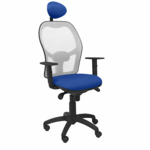 Bürostuhl mit Kopfstütze Jorquera Piqueras y Crespo ALI229C Blau