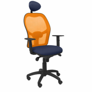 Bürostuhl mit Kopfstütze Jorquera Piqueras y Crespo ALI200C Blau Marineblau