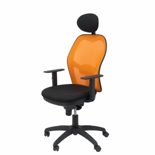 Bürostuhl mit Kopfstütze Jorquera Piqueras y Crespo ALI840C Schwarz – Bild 5
