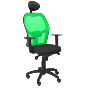 Bürostuhl mit Kopfstütze Jorquera Piqueras y Crespo ALI840C Schwarz