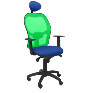 Bürostuhl mit Kopfstütze Jorquera Piqueras y Crespo ALI229C Blau
