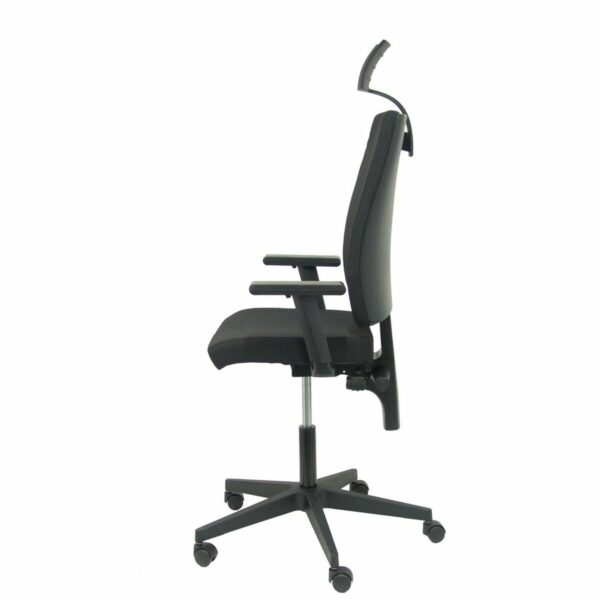 Bürostuhl mit Kopfstütze Lezuza Piqueras y Crespo 322NECC Schwarz – Bild 4