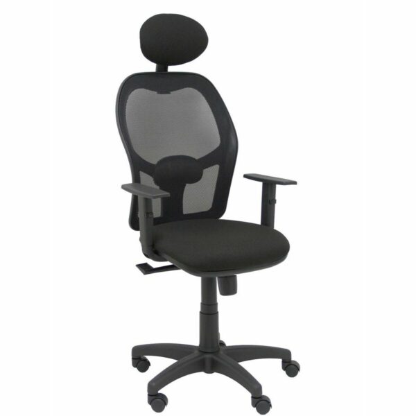 Bürostuhl mit Kopfstütze Alocén Piqueras y Crespo B10CRNC Schwarz