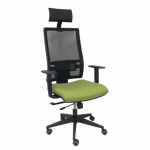 Bürostuhl mit Kopfstütze Piqueras y Crespo B10CRPC Olive Hellgrün