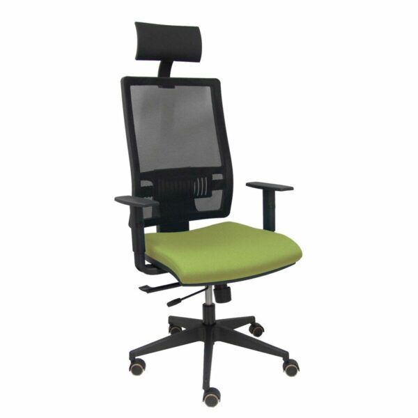 Bürostuhl mit Kopfstütze Piqueras y Crespo B10CRPC Olive Hellgrün