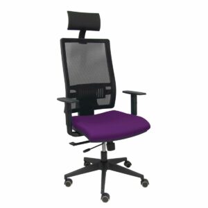 Bürostuhl mit Kopfstütze Piqueras y Crespo B10CRPC Lila