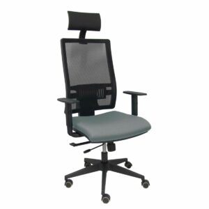 Bürostuhl mit Kopfstütze Piqueras y Crespo B10CRPC Grau