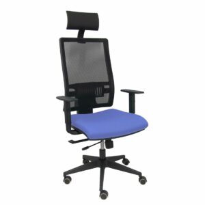 Bürostuhl mit Kopfstütze Piqueras y Crespo B10CRPC Blau
