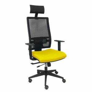 Bürostuhl mit Kopfstütze Piqueras y Crespo B10CRPC Gelb