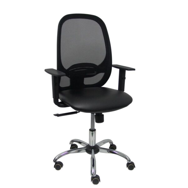 Bürostuhl Piqueras y Crespo 10CCRRN Schwarz Mit Armlehnen