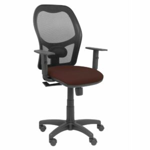 Bürostuhl Piqueras y Crespo 3B10CRN Dunkelbraun Mit Armlehnen