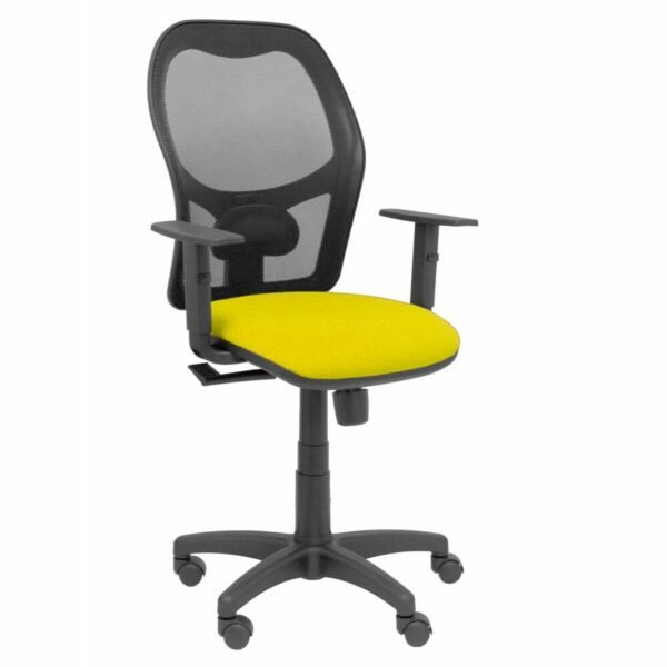 Bürostuhl Piqueras y Crespo 0B10CRN Gelb Mit Armlehnen