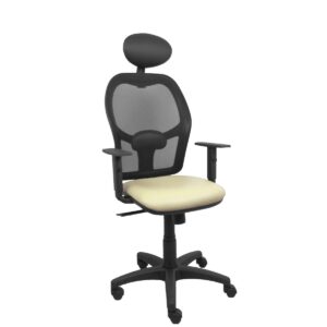 Bürostuhl mit Kopfstütze Piqueras y Crespo B10CRNC Creme