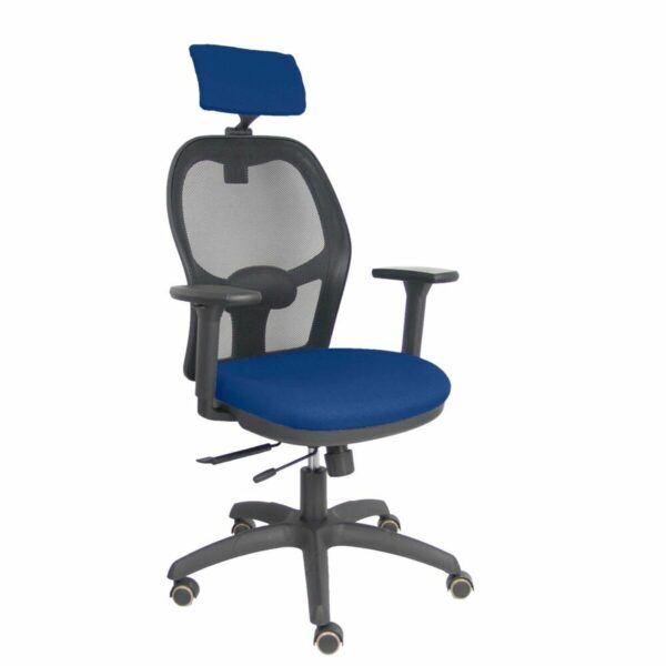 Bürostuhl mit Kopfstütze Piqueras y Crespo B3DRPCR Marineblau