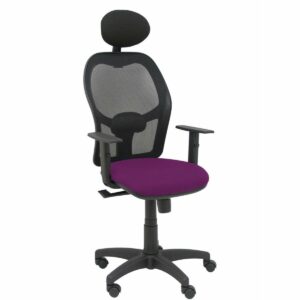 Bürostuhl mit Kopfstütze Piqueras y Crespo B10CRNC Lila