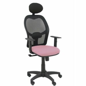 Bürostuhl mit Kopfstütze Piqueras y Crespo B10CRNC Rosa
