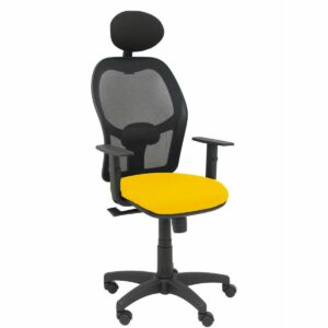 Bürostuhl mit Kopfstütze Piqueras y Crespo B10CRNC Gelb