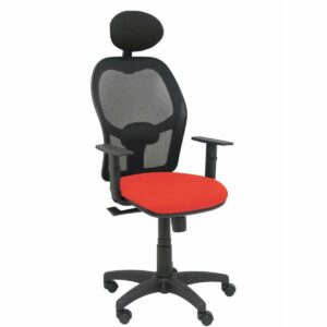 Bürostuhl mit Kopfstütze Piqueras y Crespo B10CRNC Dunkelorange