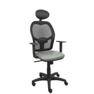 Bürostuhl mit Kopfstütze Piqueras y Crespo B10CRNC Grau