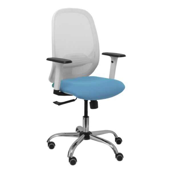 Bürostuhl Piqueras y Crespo 354CRRP Blau Weiß Himmelsblau