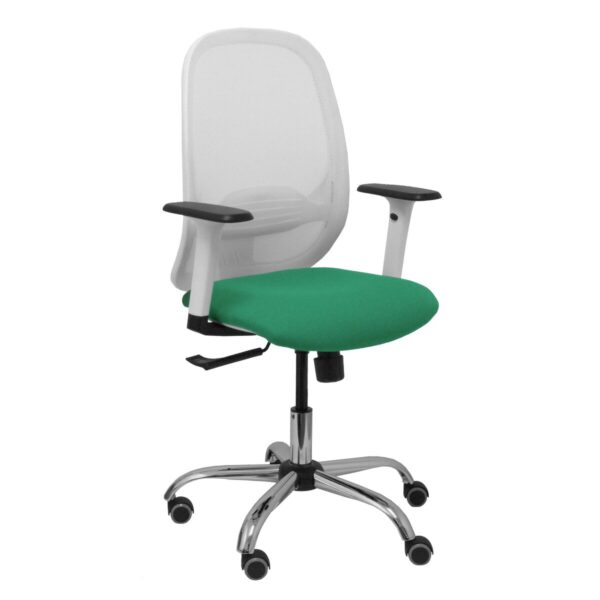 Bürostuhl Piqueras y Crespo 354CRRP Weiß grün Smaragdgrün