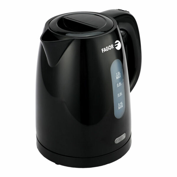 Wasserkocher Fagor teya noir 2200 W 1 L Schwarz Edelstahl Kunststoff – Bild 2