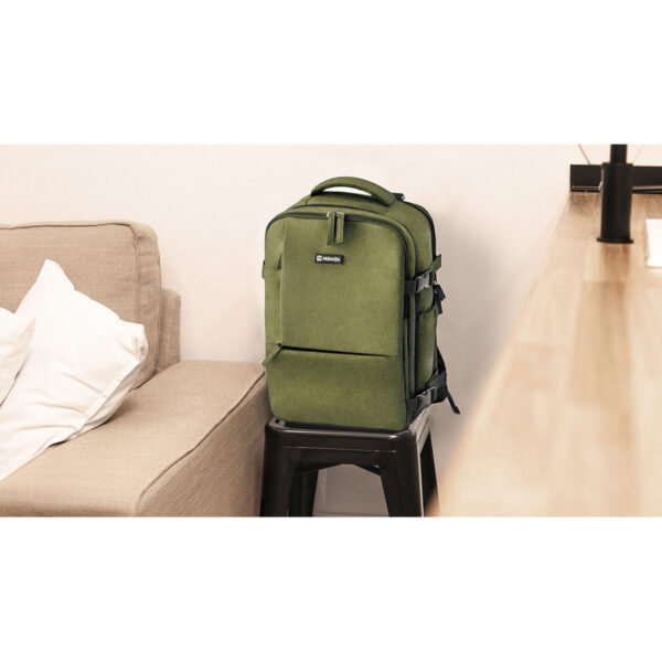 Lässiger Rucksack Numada b40 grün 20 L 40 x 25 x 20 cm – Bild 5