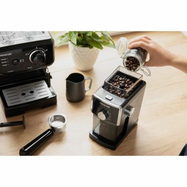 Kaffeemühle Sencor SCG 5050 BK Schwarz noir 110 W 180 g – Bild 6