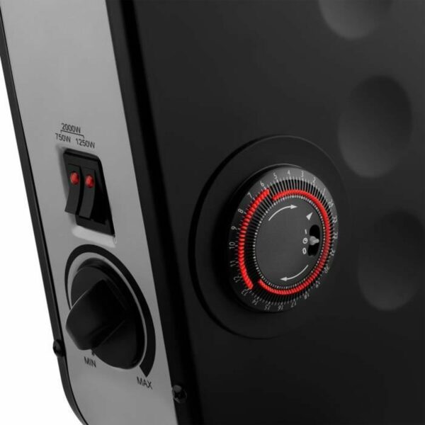 Heizkörper Sencor Schwarz 2000 W – Bild 5