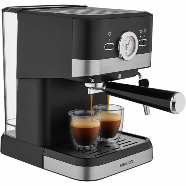 Superautomatische Kaffeemaschine Sencor SES 1721BK Schwarz Grau 1050 W – Bild 2