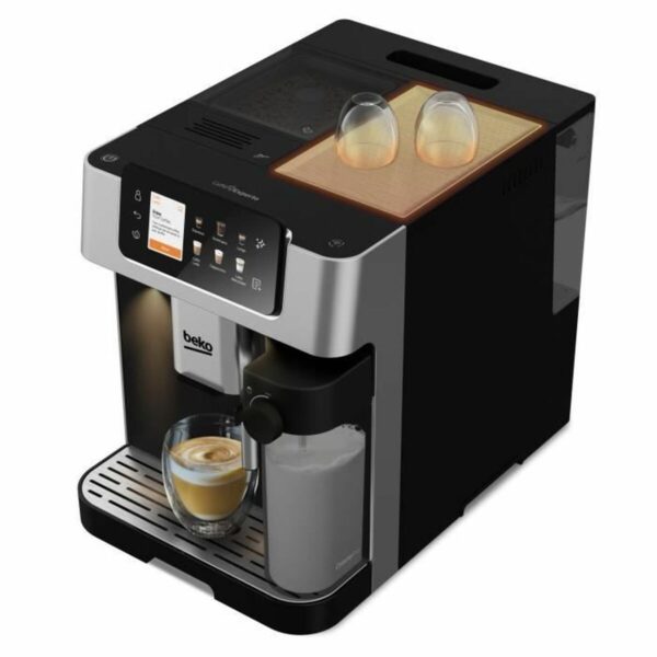 Superautomatische Kaffeemaschine BEKO CEG7348X Schwarz Grau Silberfarben – Bild 2